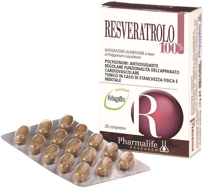 Pharmalife research srl Resveratrolo 100% 30cpr