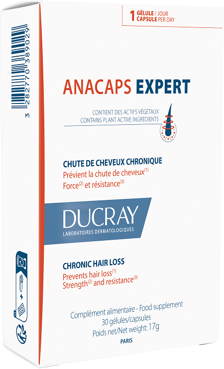 Ducray Anacaps Expert Cap/un 30cps