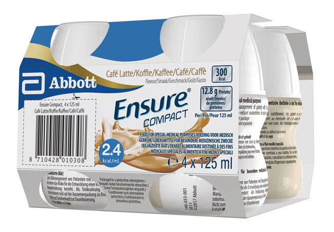 Abbott Ensure Compact Caffe' 4 X 125 Ml