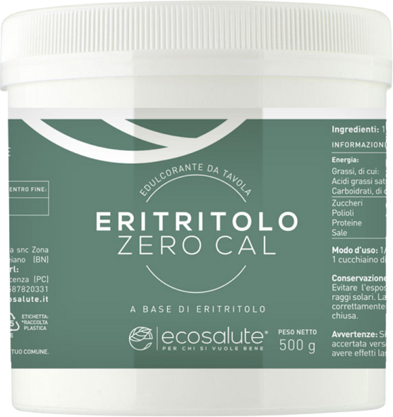 Spazio ecosalute srl Eritritolo Zero Cal.500g