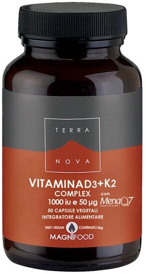 Forlive srl Vitamina D3 + K2 50cps Terrano