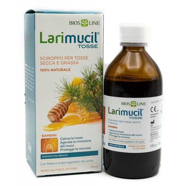 bios line spa larimucil tosse bamb.175ml