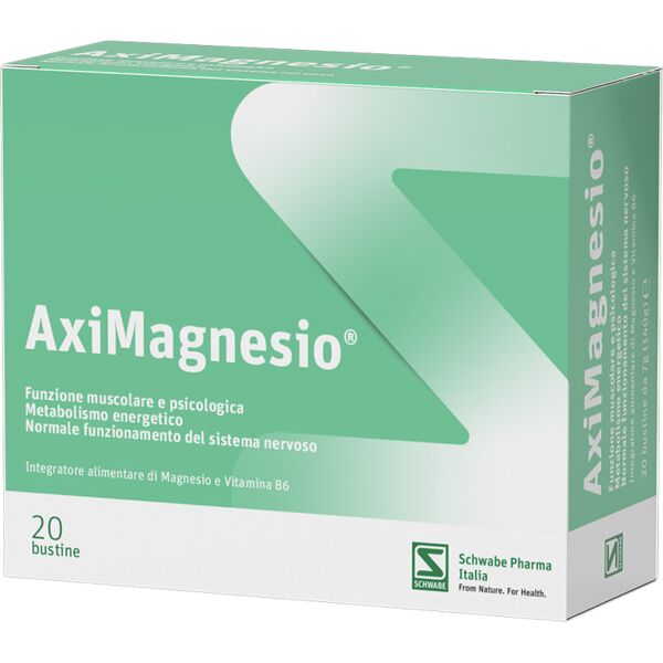 schwabe pharma italia srl aximagnesio*20 bust.