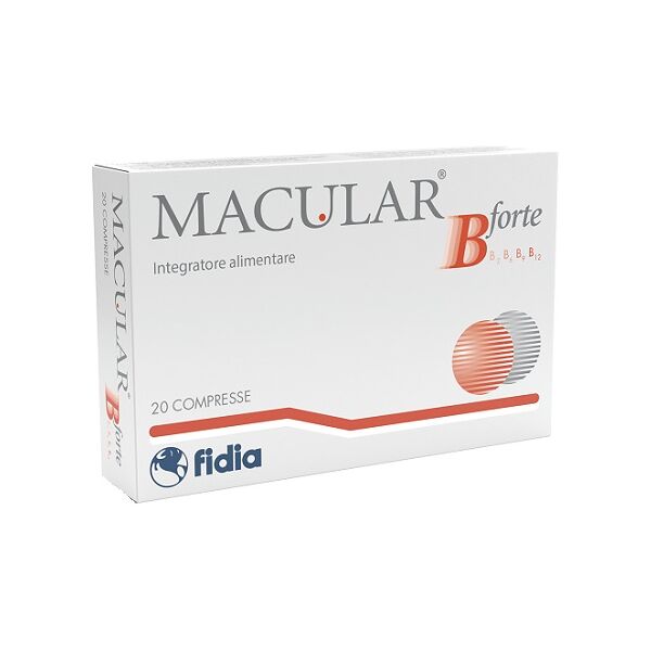 fidia farmaceutici spa macular b forte 20 compresse