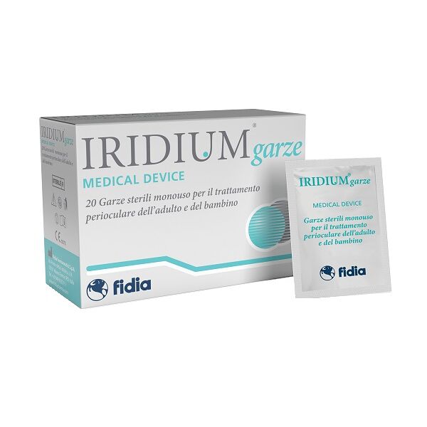 fidia farmaceutici spa iridium garza oculare medica 20 pezzi