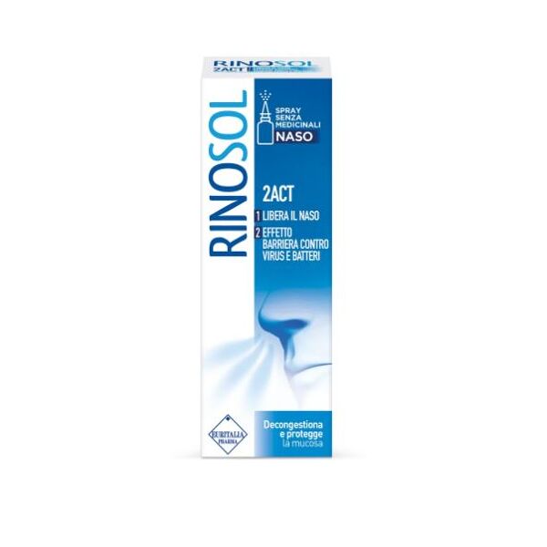 euritalia pharma (div.coswell) rinosol 2act spray nasale 15ml planta medica