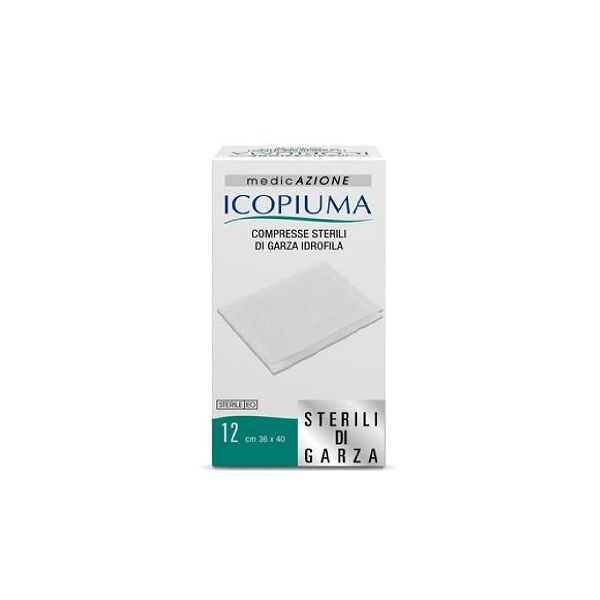 desa pharma srl garza compressa idrofila icopiuma 36x40cm 12 pezzi