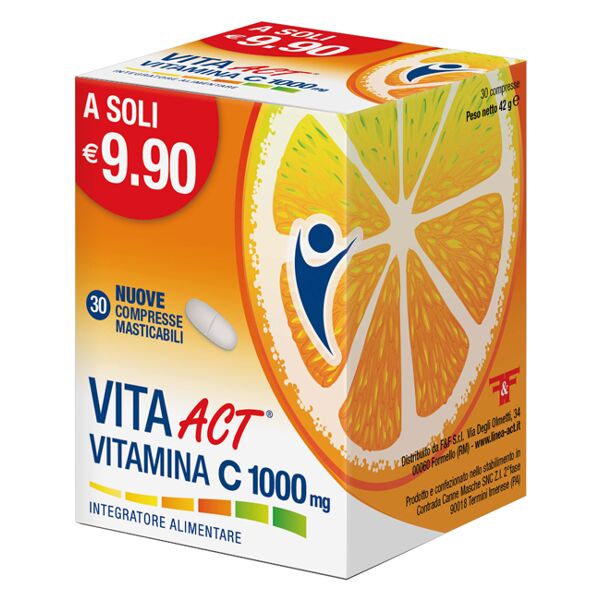 f&f srl vita act vitamina c 1000mg