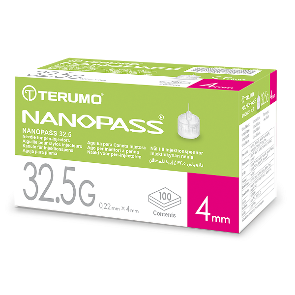 terumo italia srl ago nanopass 32,5g 4mm 100pz