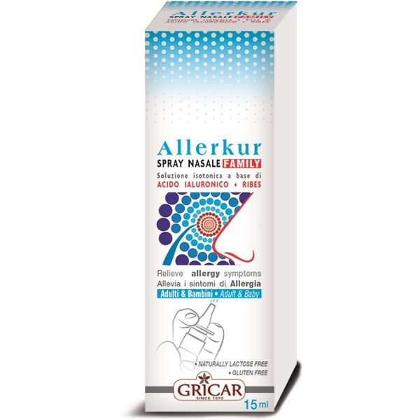 gricar chemical srl allerkur family spray nasale