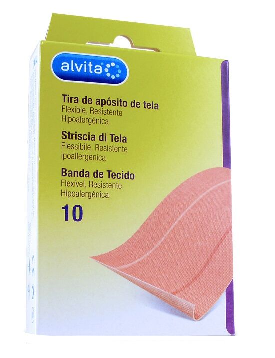 alliance healthcare it.dis.spa alvita cer str tela 10x6cm 10p