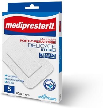 corman spa medipresteril p/op.del.5x7,5x5