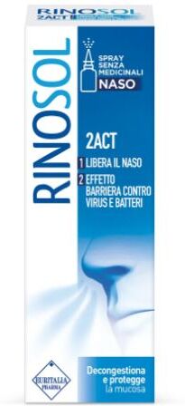 euritalia pharma (div.coswell) rinosol 2act spray nasale 15ml planta medica