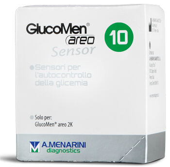 a.menarini diagnostics glucomen areo sensor 10pz