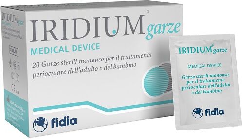 Fidia farmaceutici spa Iridium Garza Oculare Medica 20 Pezzi