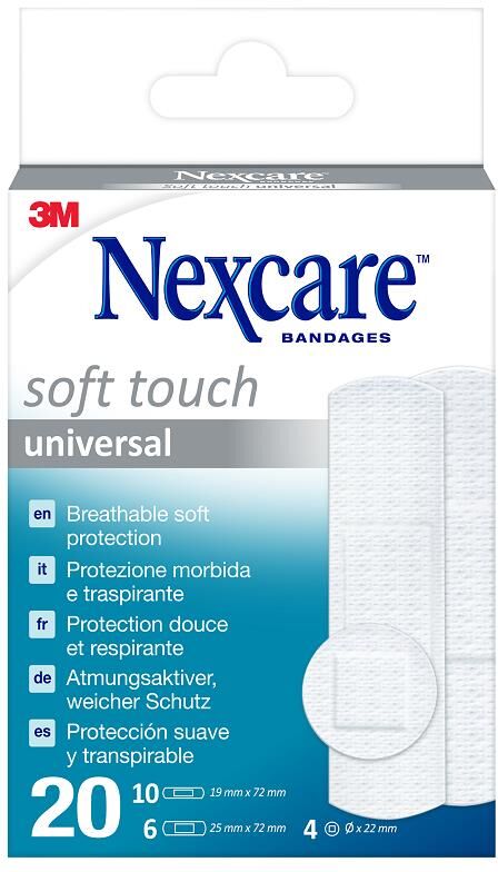 3M Nexcare Cer Soft Touch Ass20pz