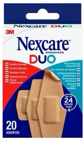 3M Nexcare Duo Cer Assort 20pz