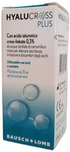 Bausch & Lomb Hyalucross Plus 10ml Mdu