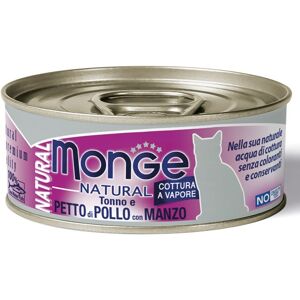 MONGE & C. SpA Monge Nat Pollo/manzo 80gr