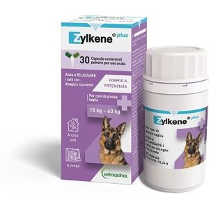 Vetoquinol italia srl Zylkene Plus Cani 15-60kg