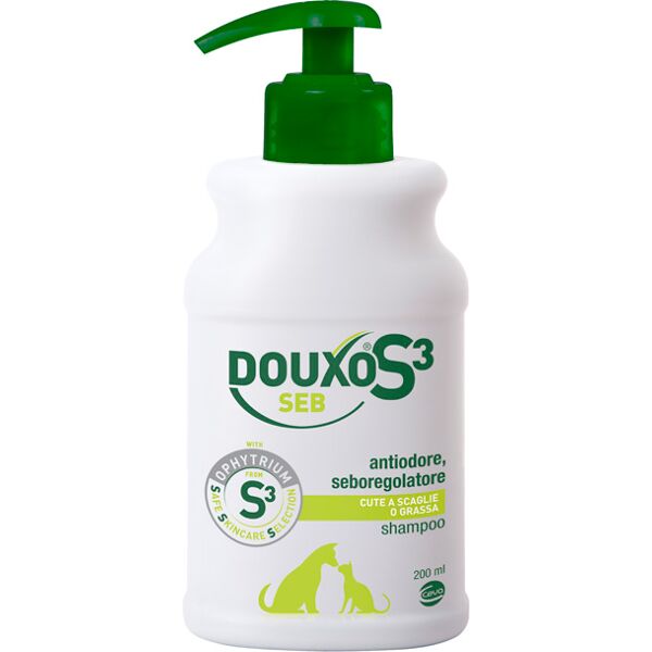 ceva salute animale spa douxo s3 seb shampoo 200 ml