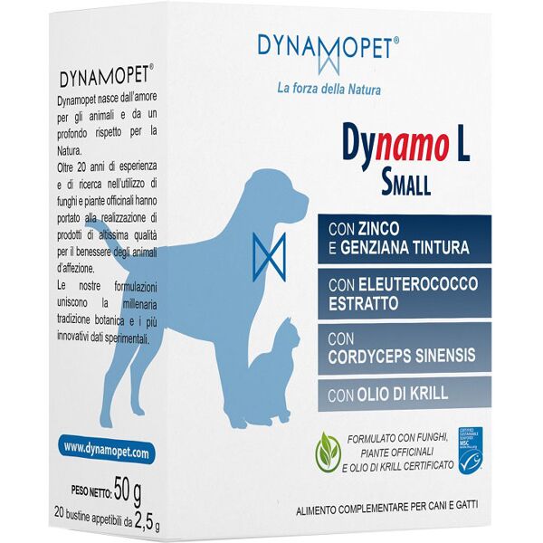 dynamopet srl dynamo l small 20bust 2,5g