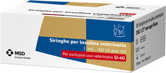 msd animal health srl siringa ins vet 40ui/ml 30pz