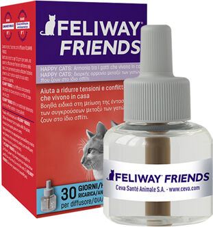 ceva salute animale spa feliway friends ricarica 48ml