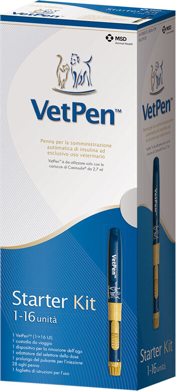 msd animal health srl vetpen 16 unita  starter kit