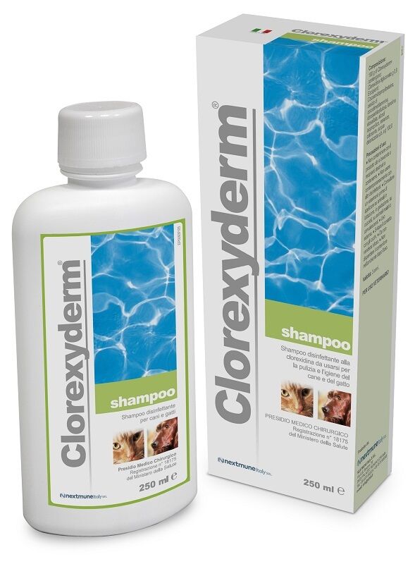 NEXTMUNE ITALY Srl Clorexyderm*shampoo 250 Ml