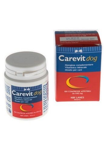 N.b.f. lanes srl Carevit Dog Mang 100cpr