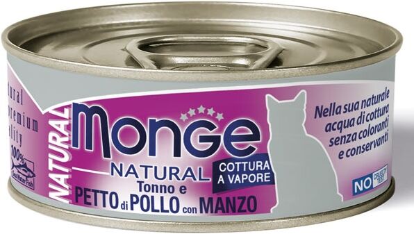 MONGE & C. SpA Monge Nat Pollo/manzo 80gr