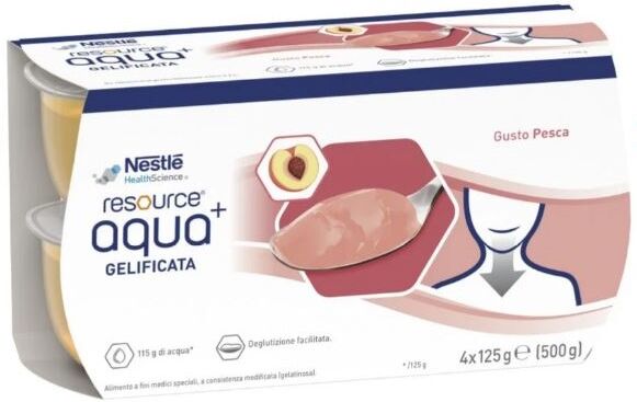 Nestle' it.spa(healthcare nu.) Resource Aquagel Pesca 4x125g