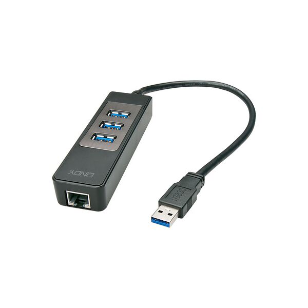 lindy usb 3.1 hub & gigabit ethernet