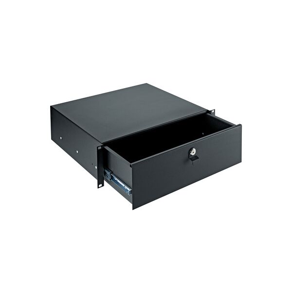 k&m ; 49123 rack drawer 3u black