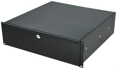 Flyht Pro Rack Drawer 19" 3U 45 cm lock Black