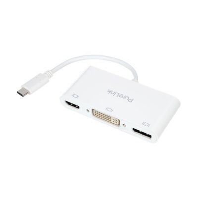PureLink IS250 USB-C Multiport Adapter bianco PureLink IS250 USB-C Multiport Adapter bianco