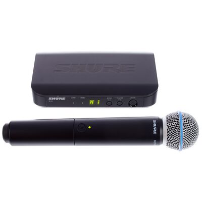 Sistema Microfono Wireless Shure Beta58A - Mano, Fino a 14h, 100m Sistema Microfono Wireless Shure Beta58A - Mano, Fino a 14h, 100m
