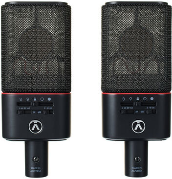 austrian audio oc818 black dual set plus