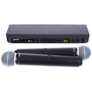 Sistema microfono wireless doppio Shure B58 T11 Sistema microfono wireless doppio Shure B58 T11