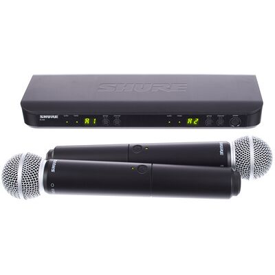 Shure BLX288E/SM58 T11 - Sistema Microfono Wireless Shure BLX288E/SM58 T11 - Sistema Microfono Wireless