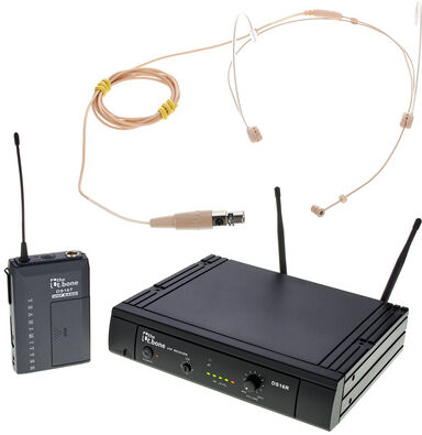 the t.bone TWS 16 HeadmiKeD 600 MHz Set the t.bone TWS 16 HeadmiKeD 600 MHz Set
