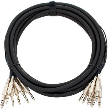 pro snake Multicore Jack Stereo 7,5m Black