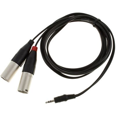 pro snake Adapter Cable XLR - Mini Jack nero pro snake Adapter Cable XLR - Mini Jack nero