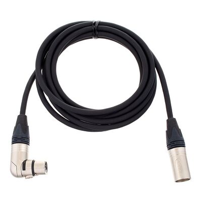 pro snake XLR Patch Angled/Female 3m nero pro snake XLR Patch Angled/Female 3m nero