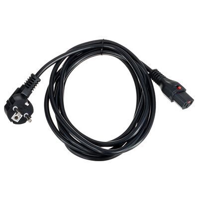 pro snake Locking Power Cable 3m nero pro snake Locking Power Cable 3m nero