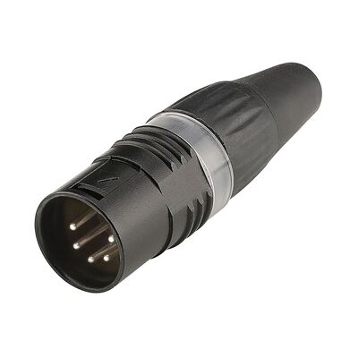 HICON HI-X5CM-BLK Connettore XLR maschio a 5 pin - Connettore XLR HICON HI-X5CM-BLK Connettore XLR maschio a 5 pin - Connettore XLR