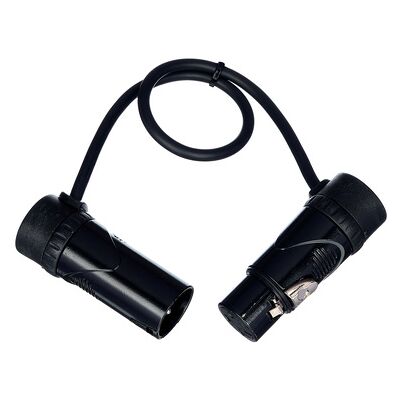 pro snake Low Profile XLR Patch FM 0.3 nero pro snake Low Profile XLR Patch FM 0.3 nero