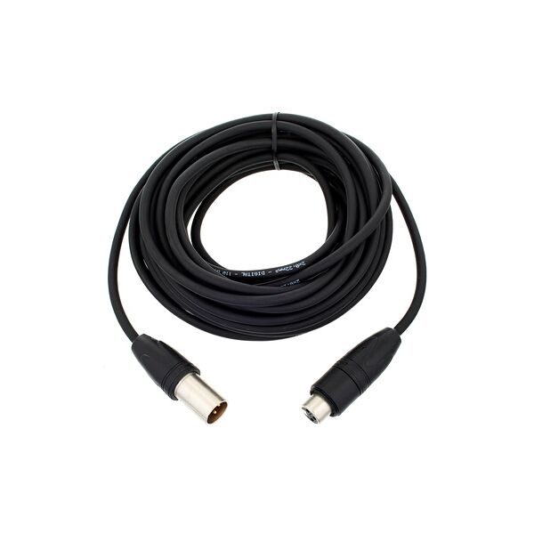 pro snake dmx aes/ebu cable 10,0 black