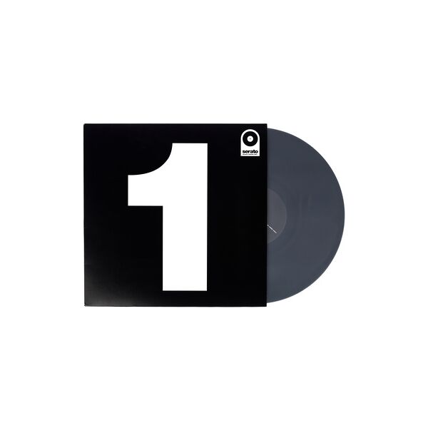 serato 12 single control vinyl-black black